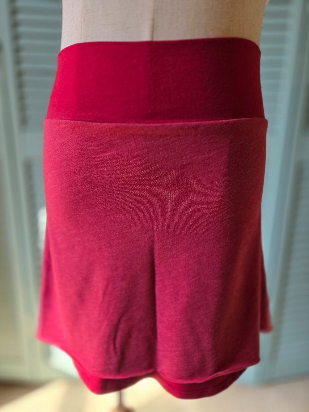 Soul Flower pink cotton double layer skirt Size S (juniors)
